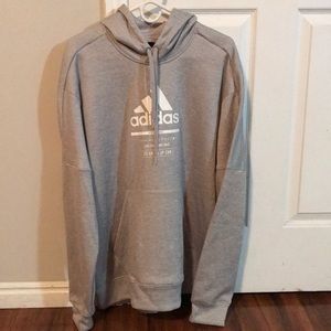 Men’s gray Adidas sweatshirt